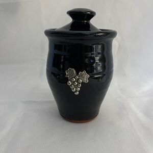 Oregon Stoneware Studio Eugene, Oregon Preserves Honey Jam Jelly Jar